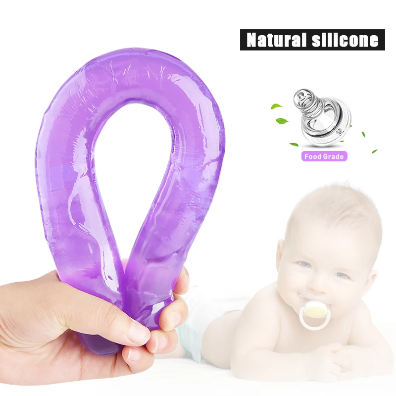 Вагина анальный женский гей двойной дилдо секс товары U Тип Женский мастурбатор