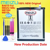 new original meizu ba810 battery for meizu m8c m810hm810l mobile phone gift tools