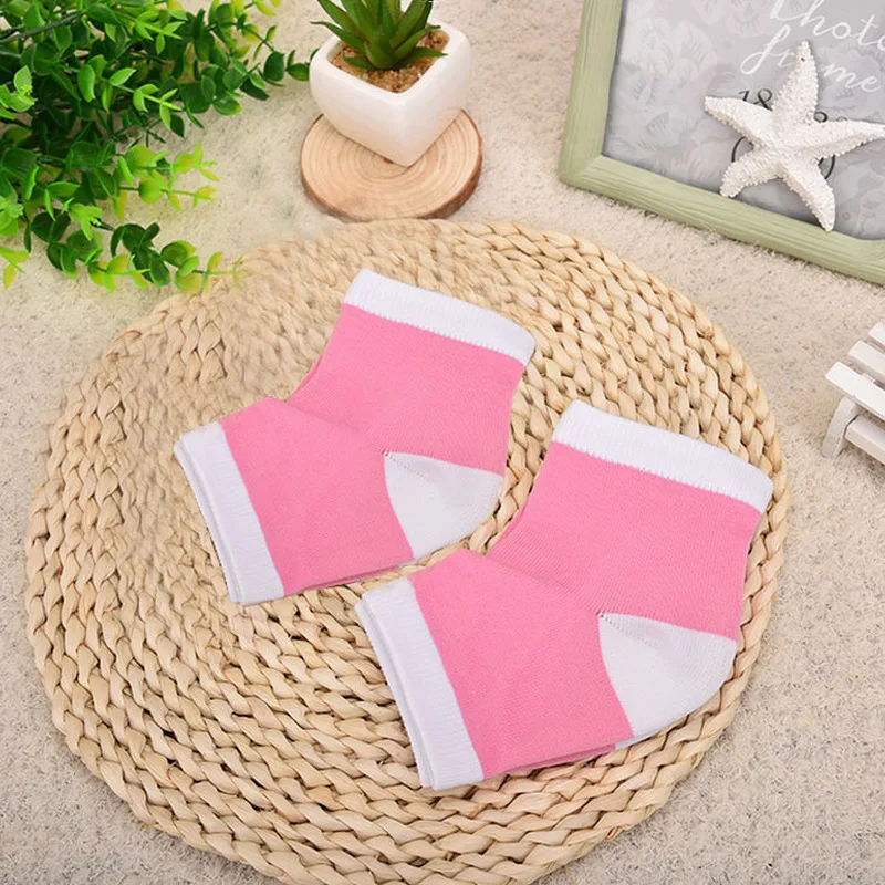 1 пара профессиональных гелевых носков на пятке увлажняющие гель содержащие спа