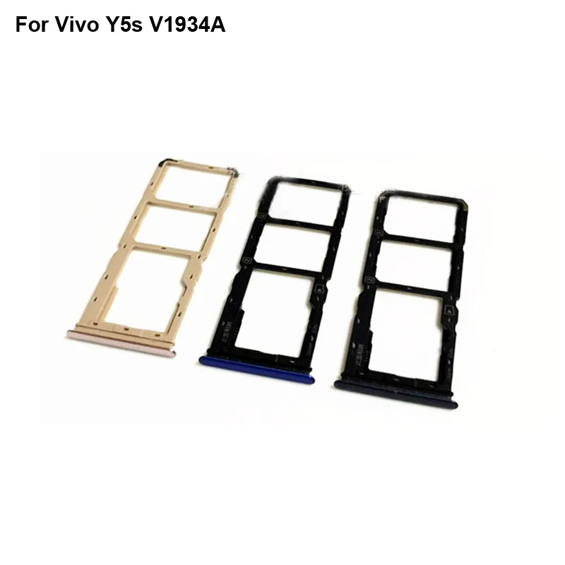 

Новый протестированный слот для Sim-держатель для карт Vivo Y5s V1934A, Y 5s V1934A, Sim-держатель для карт, Y 5s
