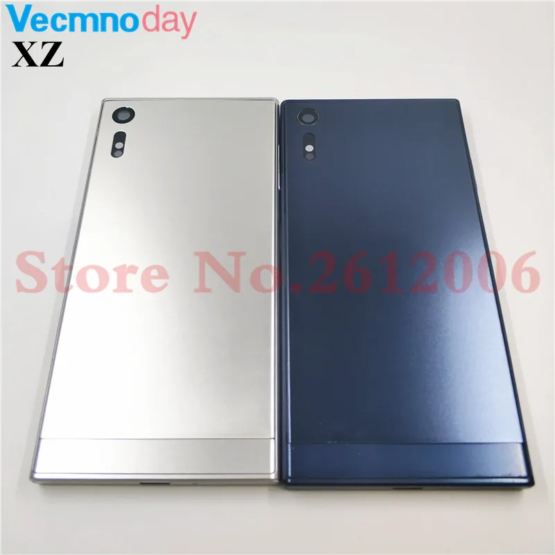Чехол для sony Xperia XZ F8332 F8331 Корпус Крышка для батареи задняя крышка Корпус рамка задняя крышка чехол с боковыми кнопками