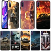 world of tanks case for huawei y9 prime 2019 y9a y7a y5p y6p y7p y8p y5 y6 y7 prime 2018 y9 2019 y6s y8s y9s black soft cover