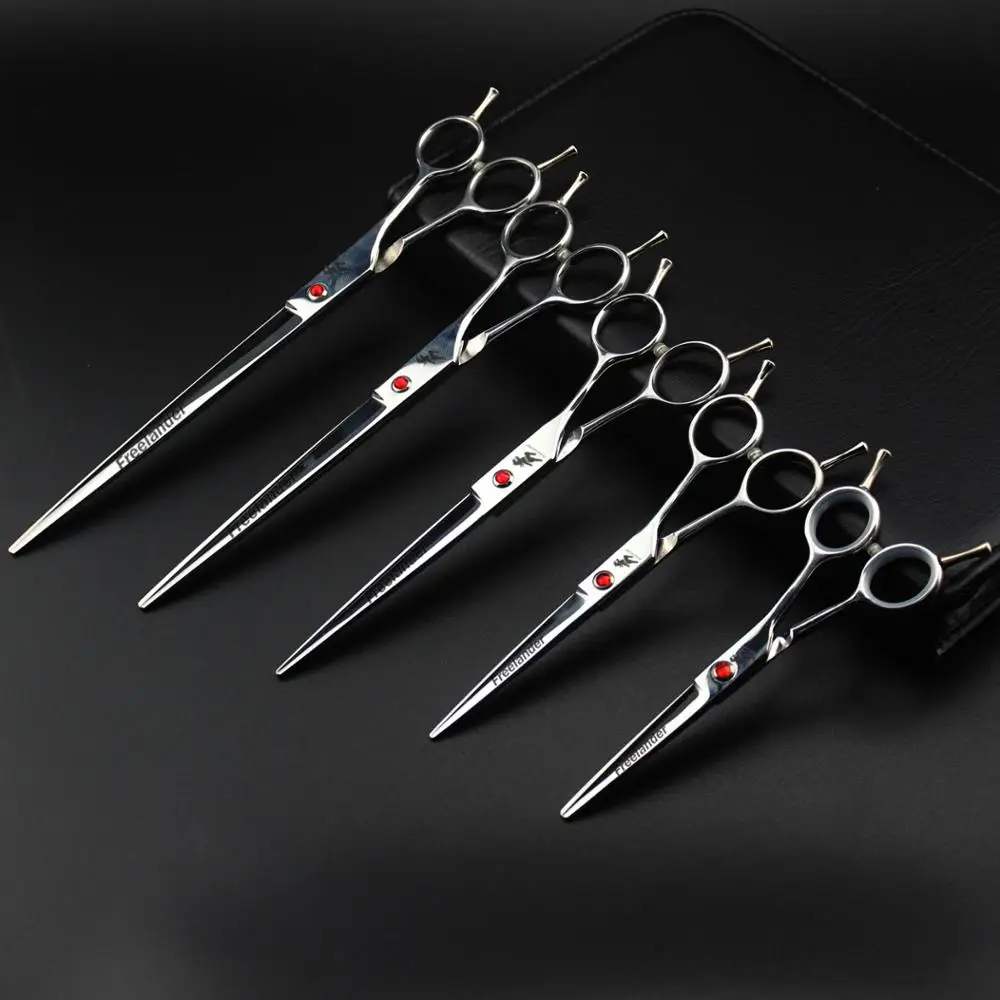Профессиональные ножницы для стрижки домашних животных 5 дюйма 6 дюймов 7 8 9