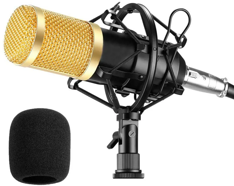 

karaoke microphone bm800 studio condenser mikrofon mic BM-800 For KTV Radio Braodcasting Singing Recording computer BM 800