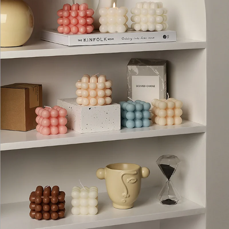 Скандинавские кубики StyleBubble в стиле INS ароматические свечи с соевым воском и