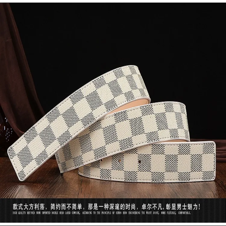 Гладкая пряжка для ремня ремень GUIKELL мужчин Молодежный Универсальный Пояс в