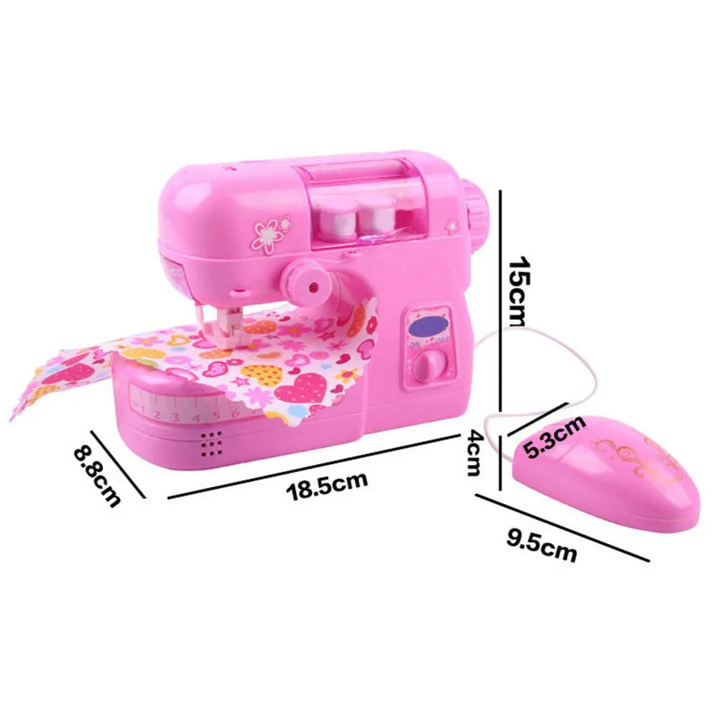 Детские игрушки электрическая мини швейная машина обучающая интересная игрушка