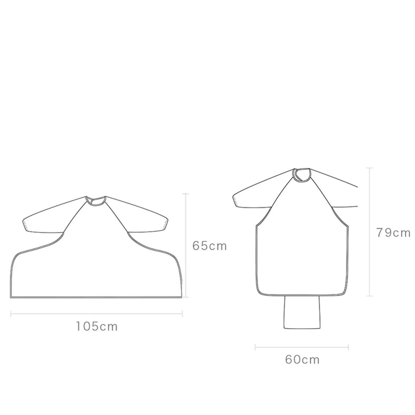 

Baby Long Sleeve Bib Set Cute Cartoon Printed Long Sleeve Bib Set Easy to Clean, Easy to Dry, Waterproof and Lightweight F4*