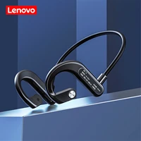 lenovo x3 wireless bluetooth 5 0 headphones sweatproof sport stereo neck over ear headset support ios android for running riding
