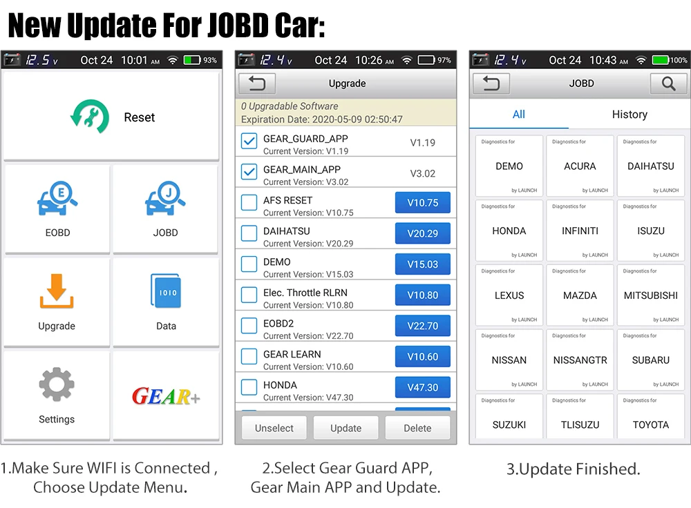 Старт X431 CRP479 OBD2 сканер EPB DPF IMMO Батарея сброса масла OBD2 Авто диагностический сканер PK Старт X431 CRP429C ODB2 OBD 2 код ридер
