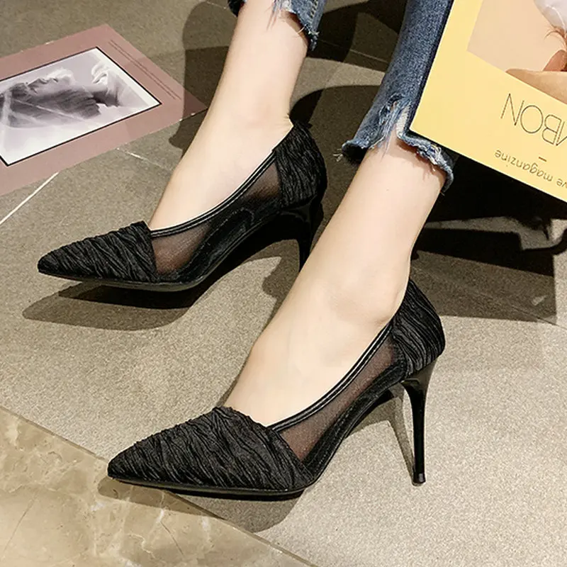 Nice New Summer WoMen Novelty Pumps Comfortable Breathable Trend Shoes Woman Leisure Wild Female Footwear For Shopping | Обувь