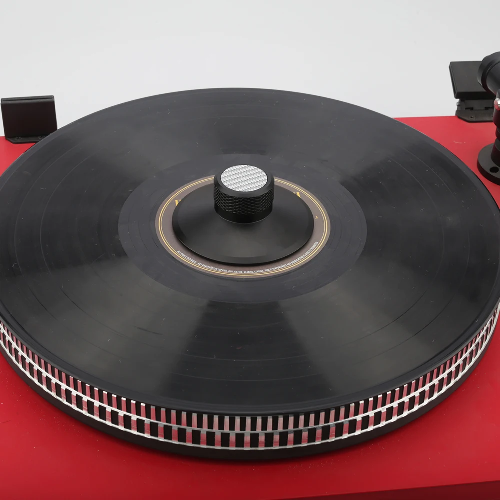 Audiocrast 130B углеродное волокно вес записи LP диск стабилизатор поворотный зажим для