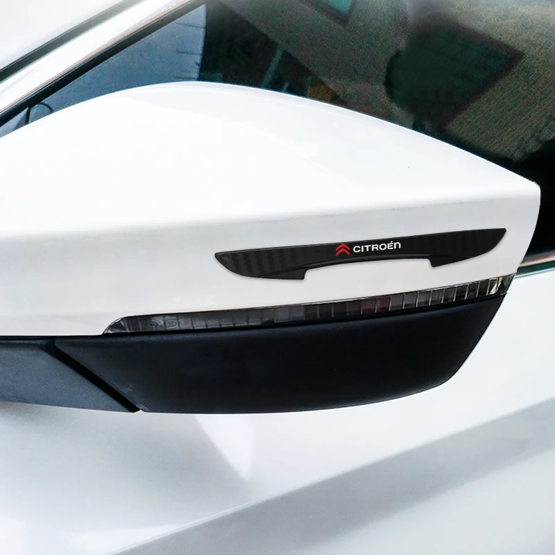 4 шт. автомобильные зеркальные защитные наклейки для Citroen C4 C1 C5 C3 C6 C8 | Автомобили и