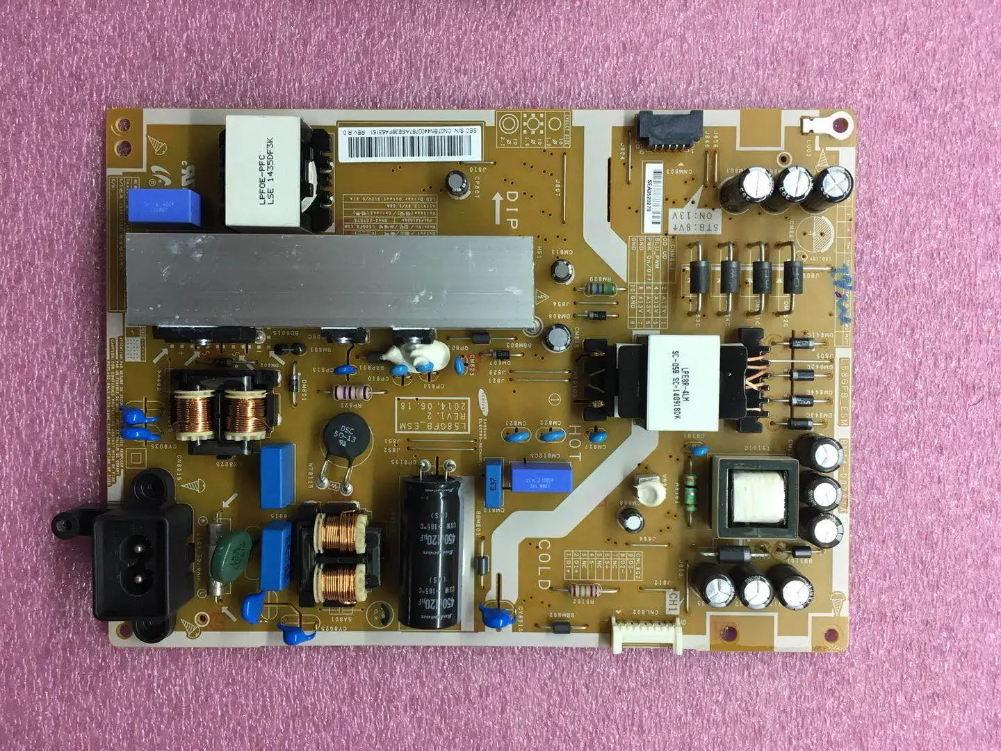 Бесплатная доставка Новая плата питания L58GFB_ESM BN44 00787A 00787B для samsung UA58J50SWAJXXZ
