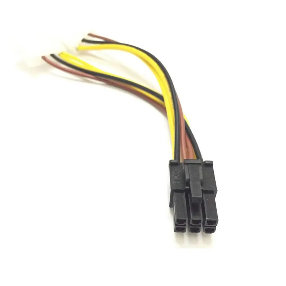 2 IDE Dual 4pin Molex Male к 6 Pin Female PCI E Y адаптер питания для видеокарт|Компьютерные кабели и