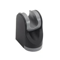 adjustable black abs plastic handheld shower head holder showerhead rack fits shower head holder bathroom accessories