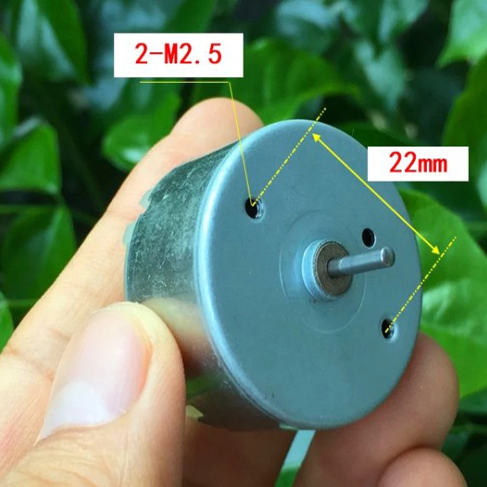 Микро Мини 500 Солнечный мотор DC 3V 6V 3900 7500RPM электрический 32mm круглая солнечная