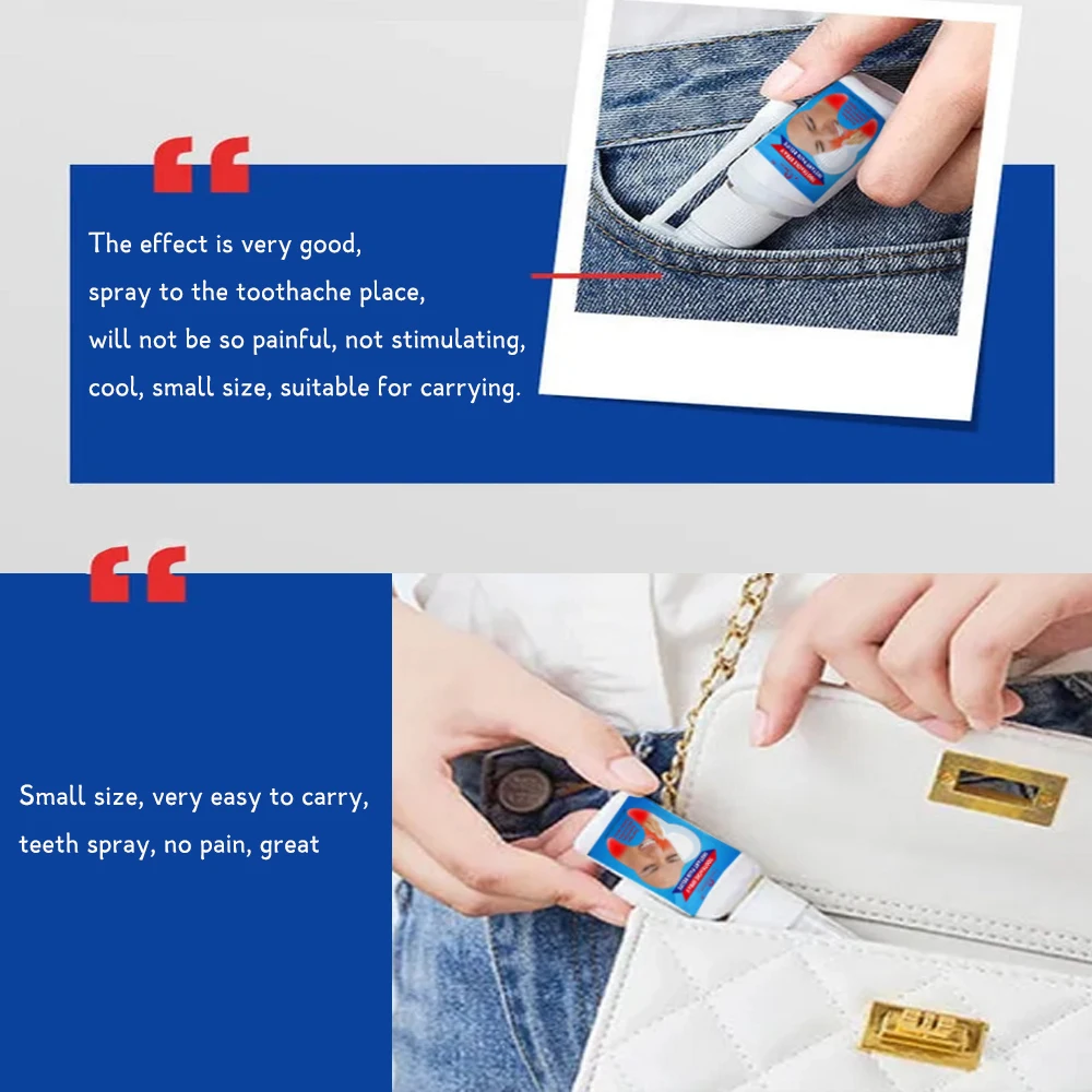 Спрей для быстрого лечения зубов эффективный с ватными палочками |