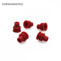car connector red rubber pisse ring seal coil 2 2 mm wire harness rubber plug for waterproof