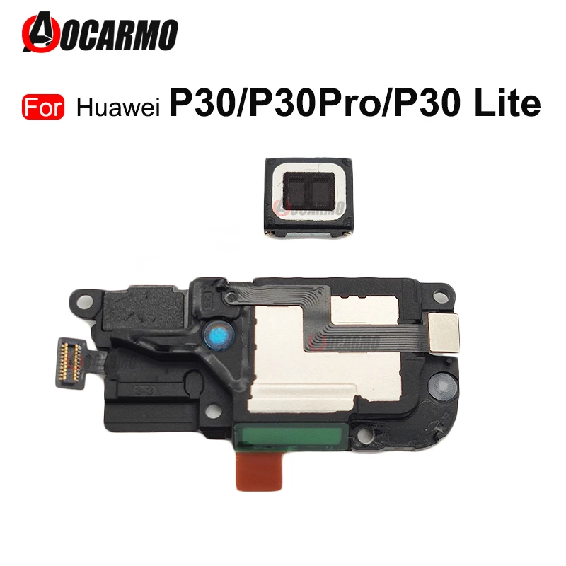 Speaker For Huawei P30 Pro / P30 Lite  P30PRO Top Earpiece Bottom Loudspeaker Buzzer Ringer Flex Cable Repair Parts