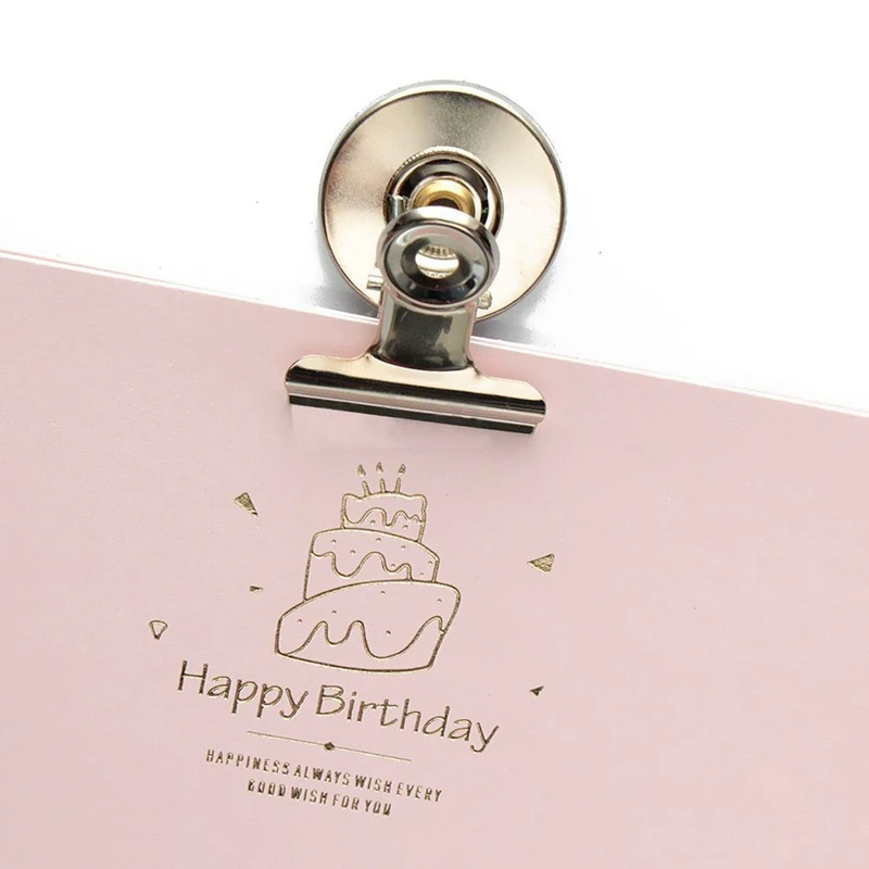 5 шт. холодильник чистые зажимы для записок с держателем netic Офис металла|Магниты