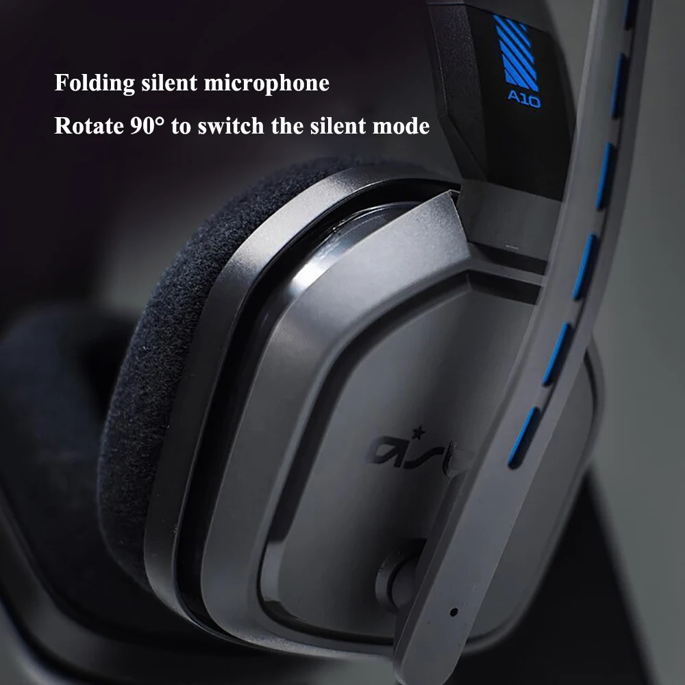 Оригинальный Микрофон Logitech ASTRO A10 с шумоподавлением 3 5 мм совместим ПК/Mac для PS4