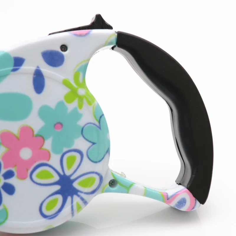 5M Long Colorful Retractable Dog Leash Extending Puppy Walking Leads Pet Running Leashes Hands Freely Great for | Дом и сад