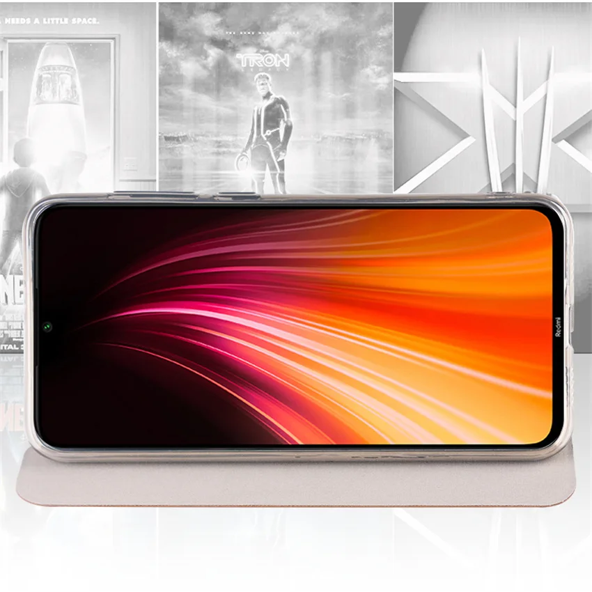 Новинка для Xiaomi Redmi Note 8 чехол Mofi флип чехол для Xiaomi Redmi Note 8 высококачественный кошелек кожаный чехол-подставка