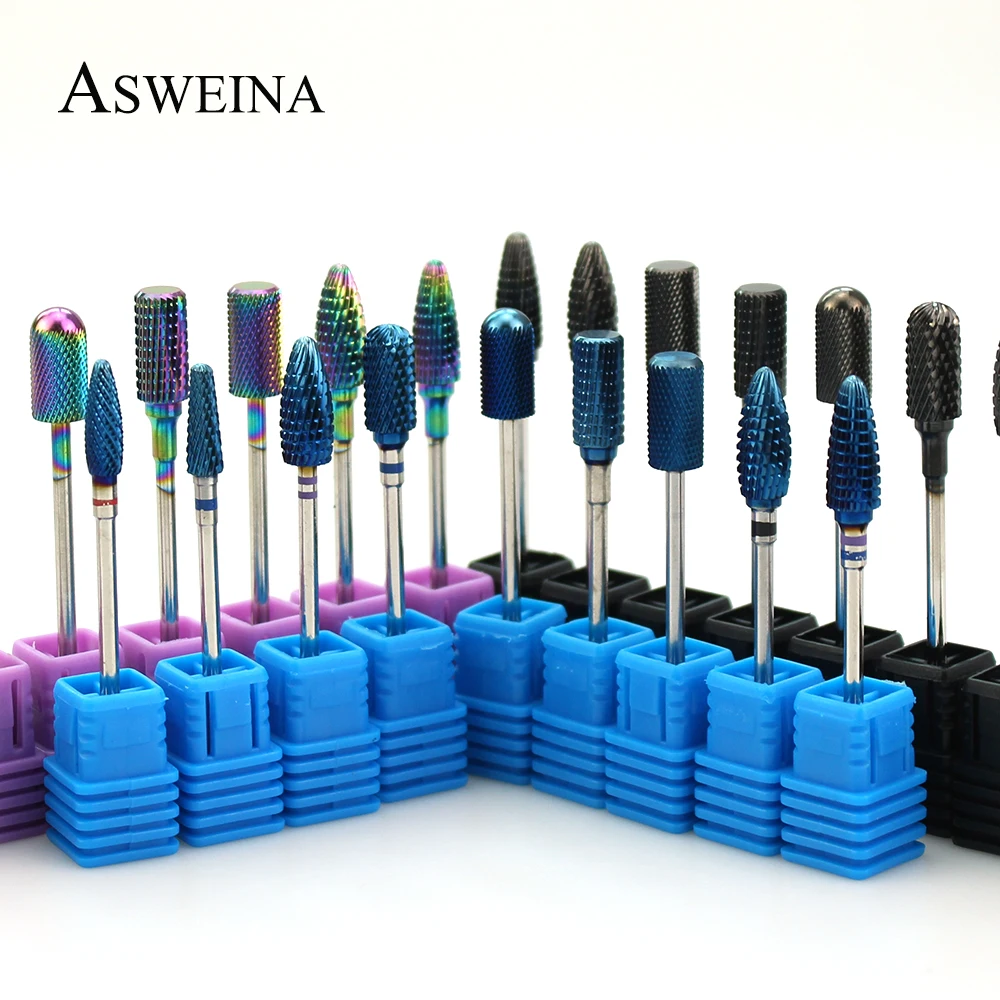 27 типов твердосплавных фрез для ногтей фрезы маникюра аксессуары