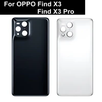 6 7 for oppo find x3 pro back battery cover housing rear door case for oppo find x3 battery cover find x3 cover