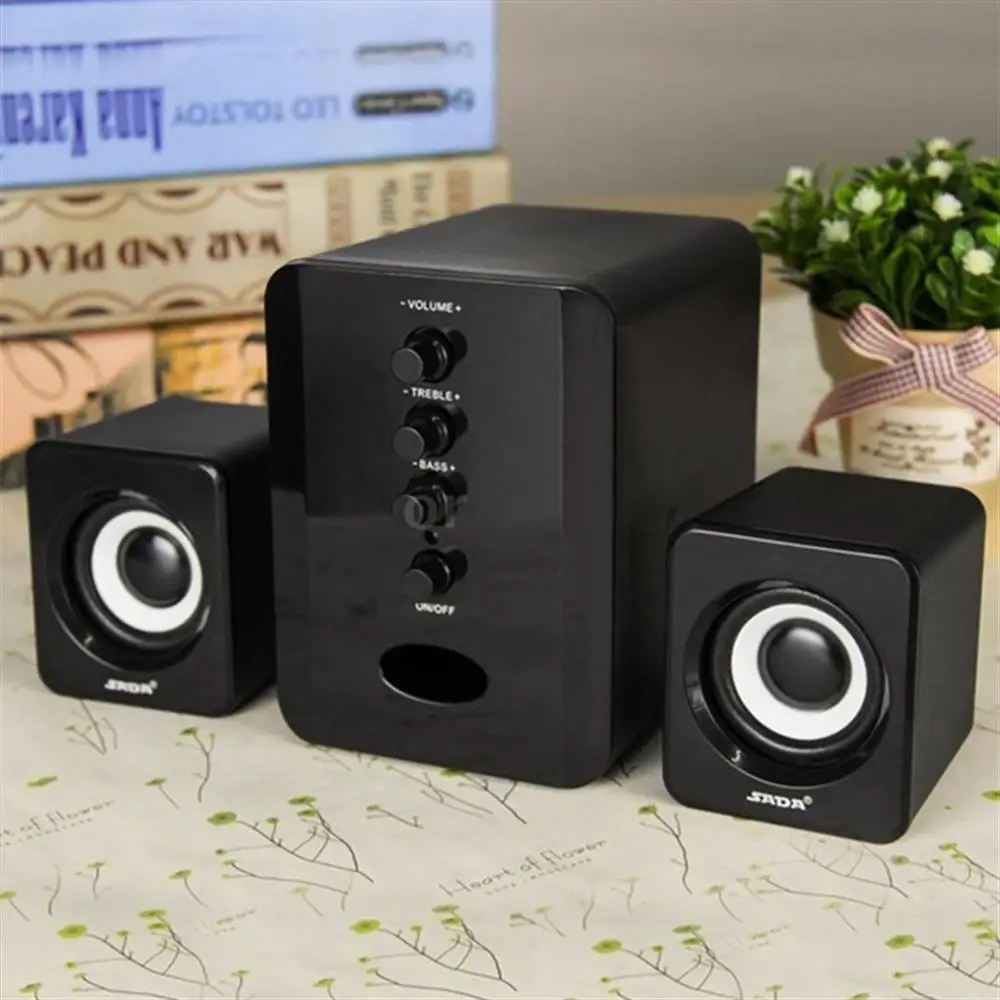 

Speaker Bluetooth Speakers Computer Speakers Bass Stereo Music Player Subwoofer Sound Box for Laptop Tablet PC Smart Phone