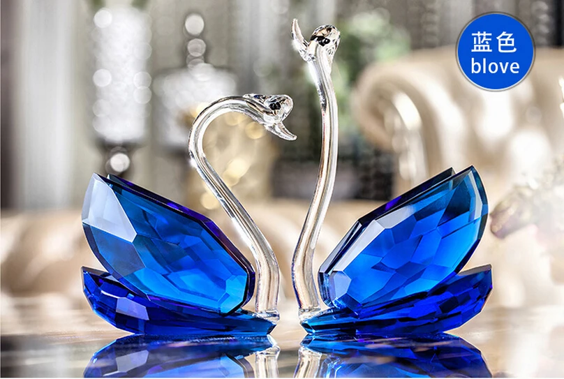 621 + креативный свадебный подарок с кристаллами лебедя высококачественный винный