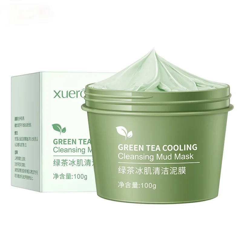 

Ice skin cleansing mask 100g deep cleansing firming pores moisturizing mud mask skin care products skin care