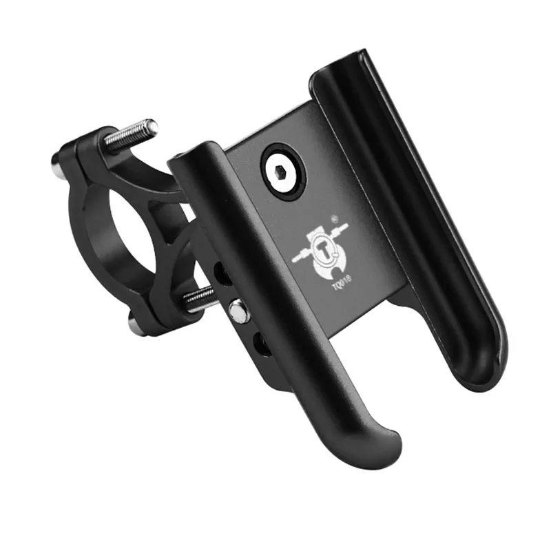 HANDLEBAR BLACK YPAY алюминиевый держатель для телефона на велосипед, мотоцикл, кронштейн заднего вида, настраиваемый держатель для телефона на мотоцикл, руль для велосипеда, крепление для телефона - Цвет: HANDLEBAR BLACK