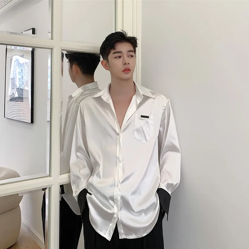 Мужская шелковистая ткань галстук в стиле колледжа Ретро стиль модная