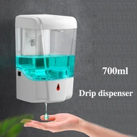 wall mounted automatic soap dispenser sensor dispenser large capacity 700ml bathroom kitchen non contact liquid machine