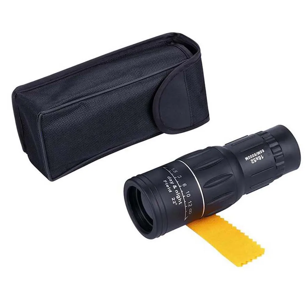 16x52High Definition монокулярный телескоп Lowlight ночного видения HD оптический Монокуляр
