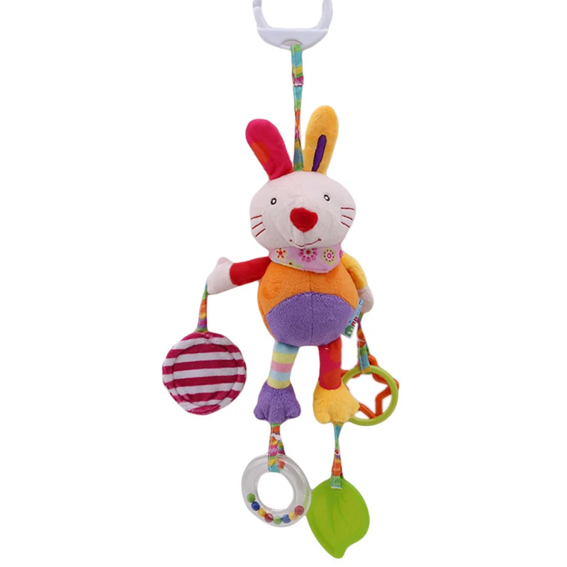 

New Born Baby Stroller Toys Bell Bed & Baby Stroller Hanging Bell Toys Educational Baby Rattle Toys Styles Soft Toys Gift