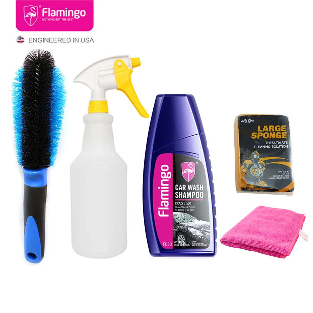 500 мл шампунь для мойки авто Жидкое чистящее средство с распылителем губчатое