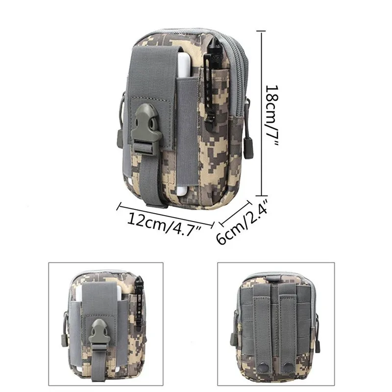Многофункциональная тактическая поясная сумка военный Молл чехол-бумажник