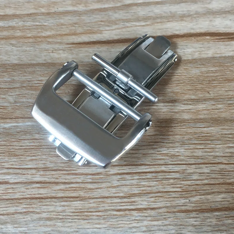 Brand  18mm 20mm Silver black RoseGold Pink stainless steel Butterfly  Buckle Replace For Richard Folding Clasp Mille RM