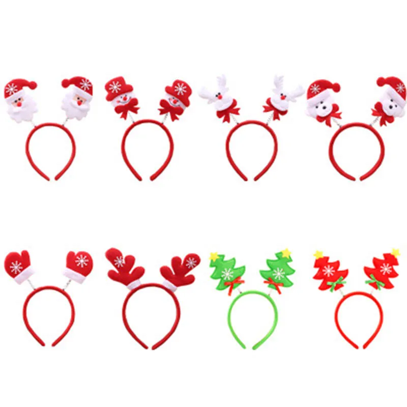 

Christmas 1pcs headwear party show Hair Accessories dress up jewelry children gifts Christmas supplies head buckle hairband
