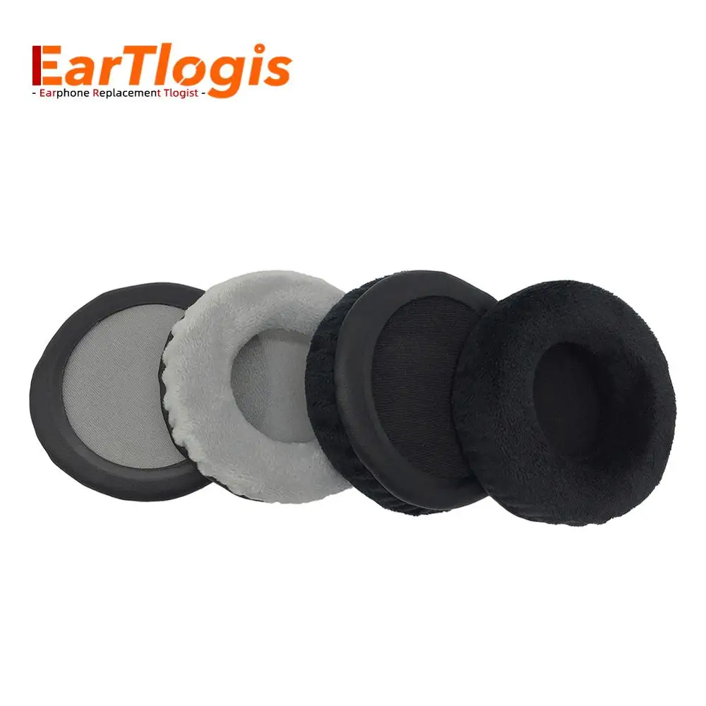 

EarTlogis Velvet Replacement Ear Pads for Pioneer SEMJ722T SE-MJ722T Headset Parts Earmuff Cover Cushion Cups pillow