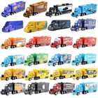 Disney Pixar Racing 23 игрушка Молния Маккуин Джексон шторм дядя Майк грузовик, 1:55 Сплав пластиковый игрушечный автомобиль Детский Рождественский подарок