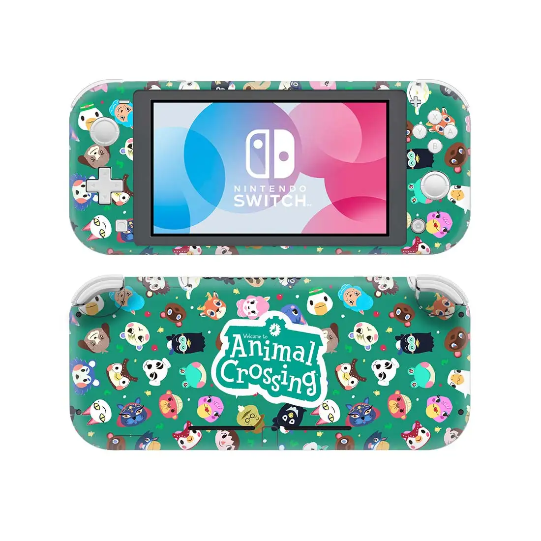 Цветные наклейки для Nintendo Switch Lite протектор защитные Прямая поставка|Запасные
