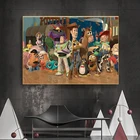 История игрушек, холст Картины Disney ковбой шериф Плакаты принты для детской настенные картины для гостиной мальчиков номер домашнего украшения