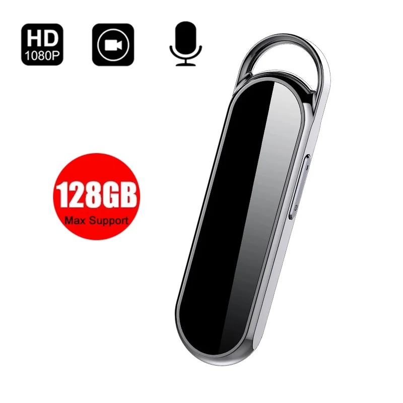 

1080P Mini Camera Wearable Portable Outdoor DV AVI Camcorder Full HD Motion Detection Video Audio Loop Recording Support TF Card