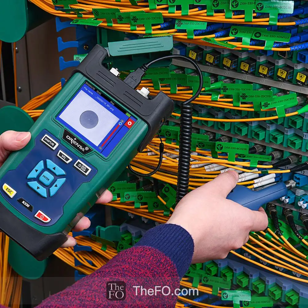 Orientek OTDR K330 SM 1310 нм встроенный волоконно-оптический тестер мини рефлектометр |