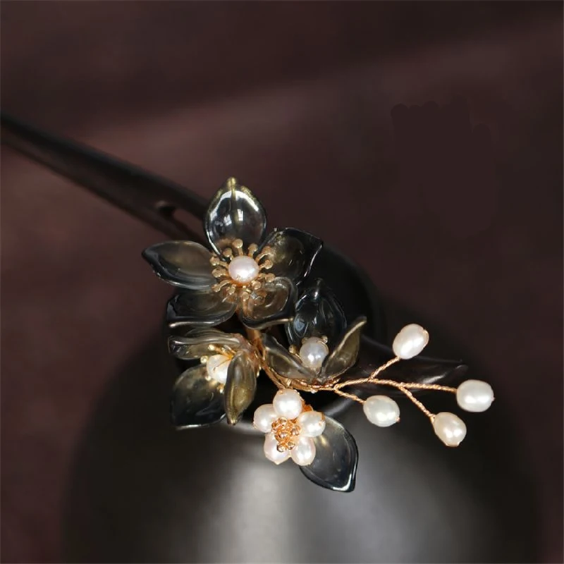 1 шт. Классическая Цветочная палочка для волос в китайском стиле | Тематическая