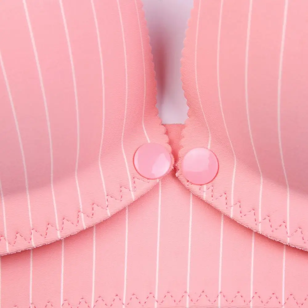 

Pregnant Women Breastfeeding Underwear Bra without steel ring Maternity Intimate Breastfeed Button Strip Lactation Bra Maternity